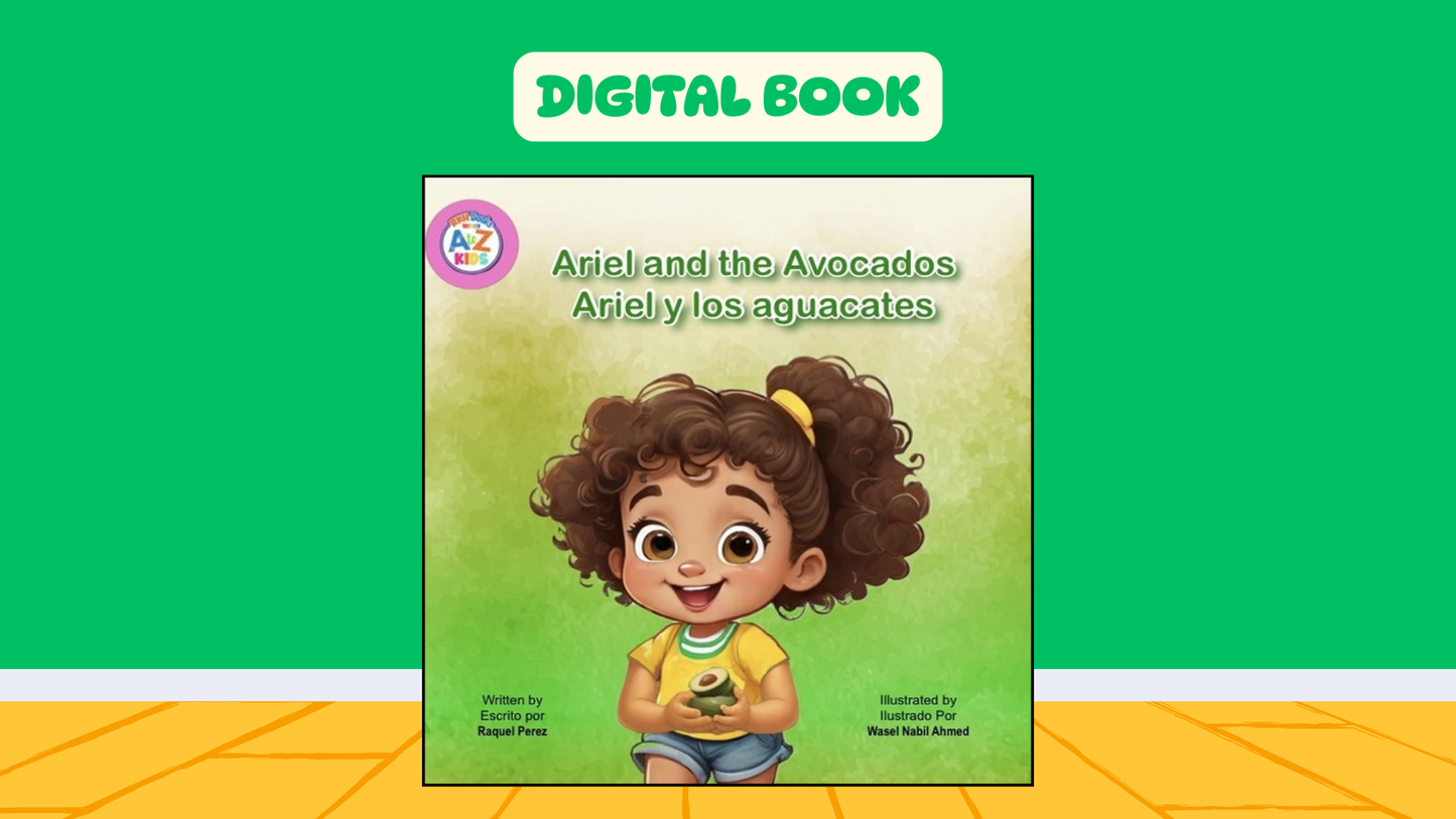 Digital Ariel and the Avocados Book
