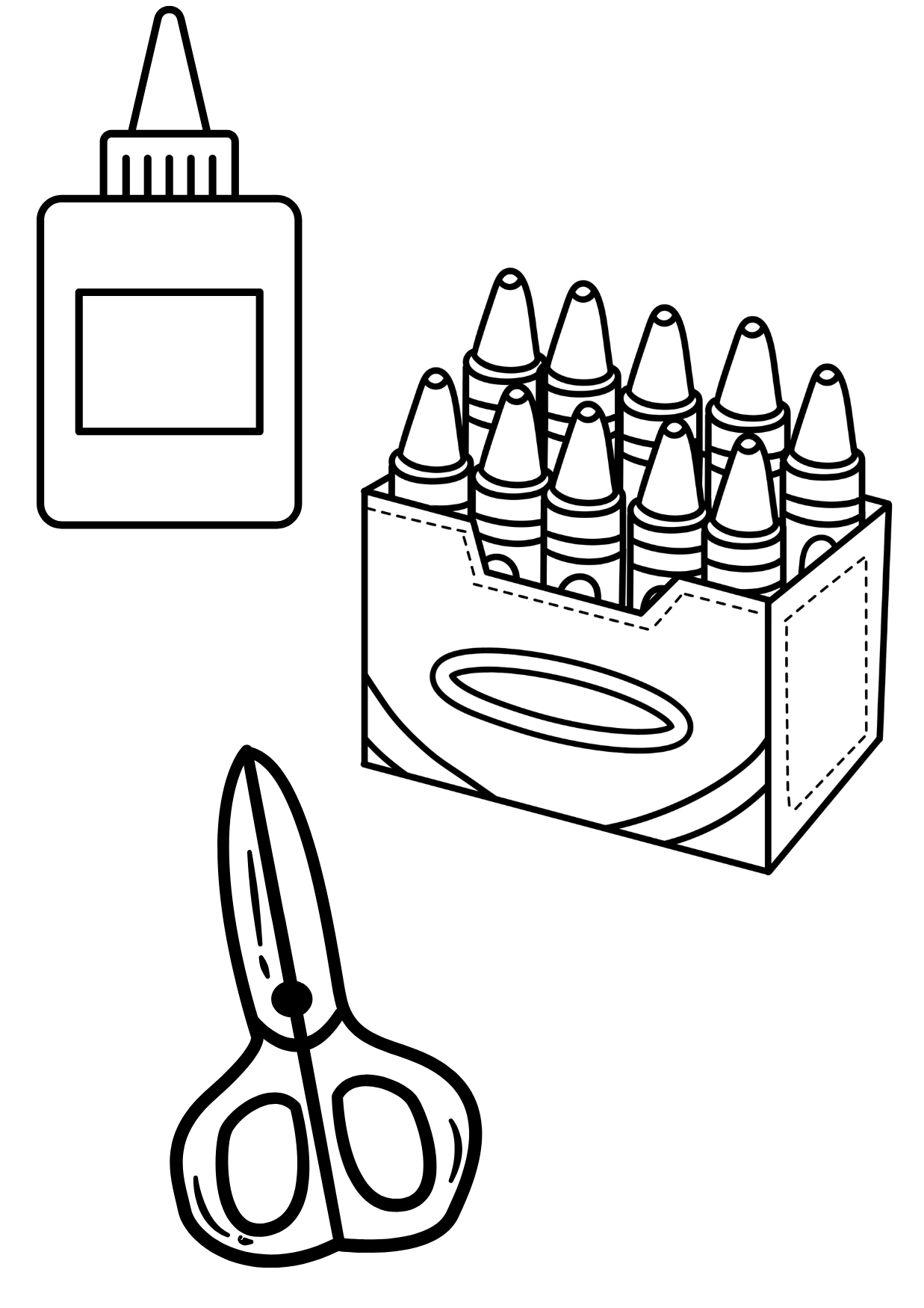 Free Back to School Coloring Activity