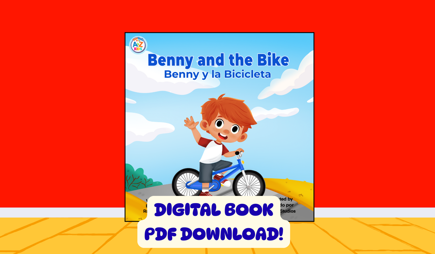 Benny and the bike Digital Book
