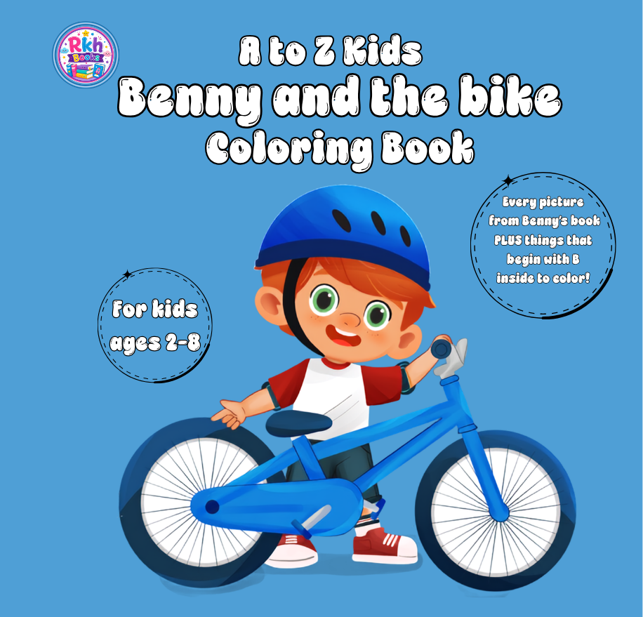 Benny and the bike Coloring Book