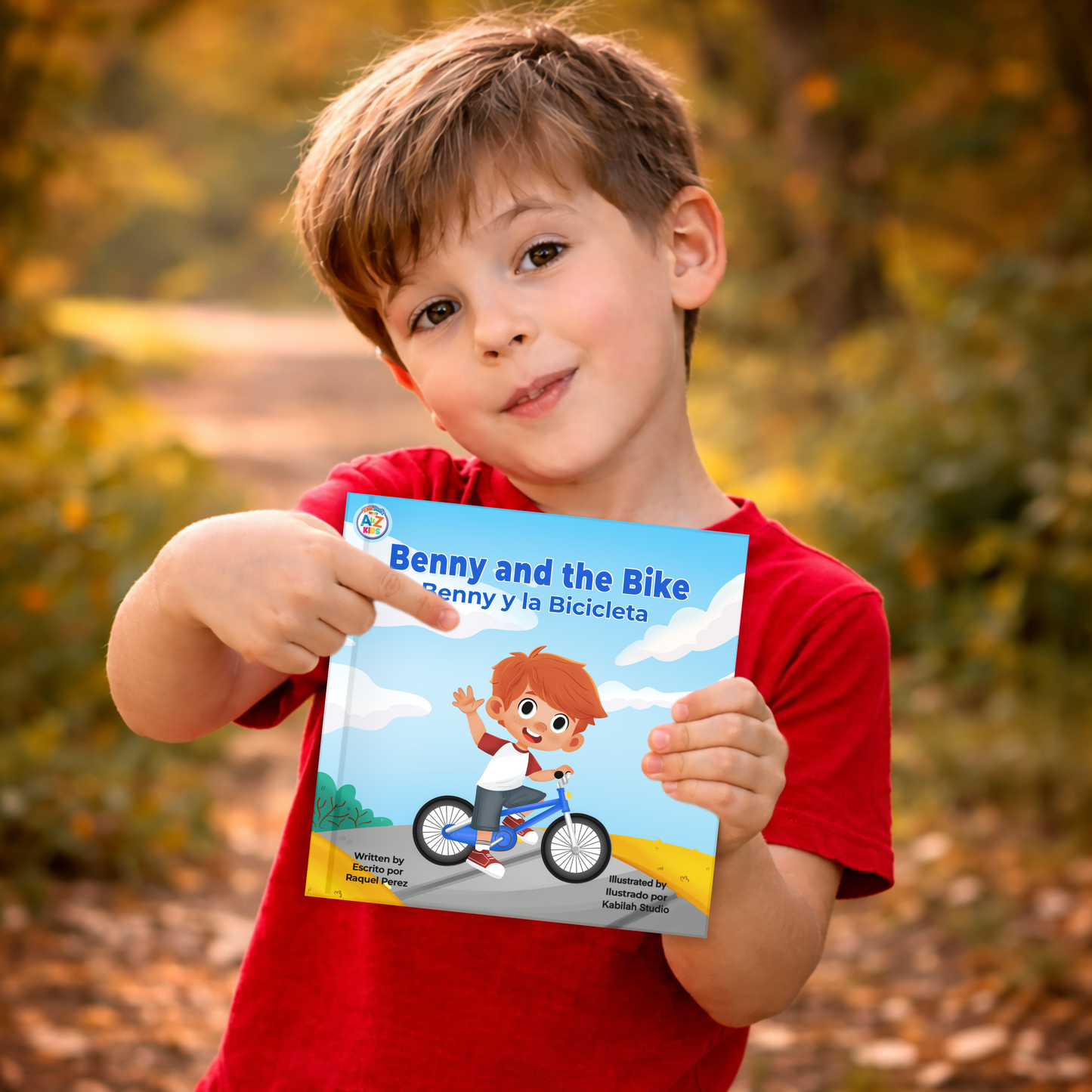 Benny and the Bike Softcover - Personalized & Signed Edition